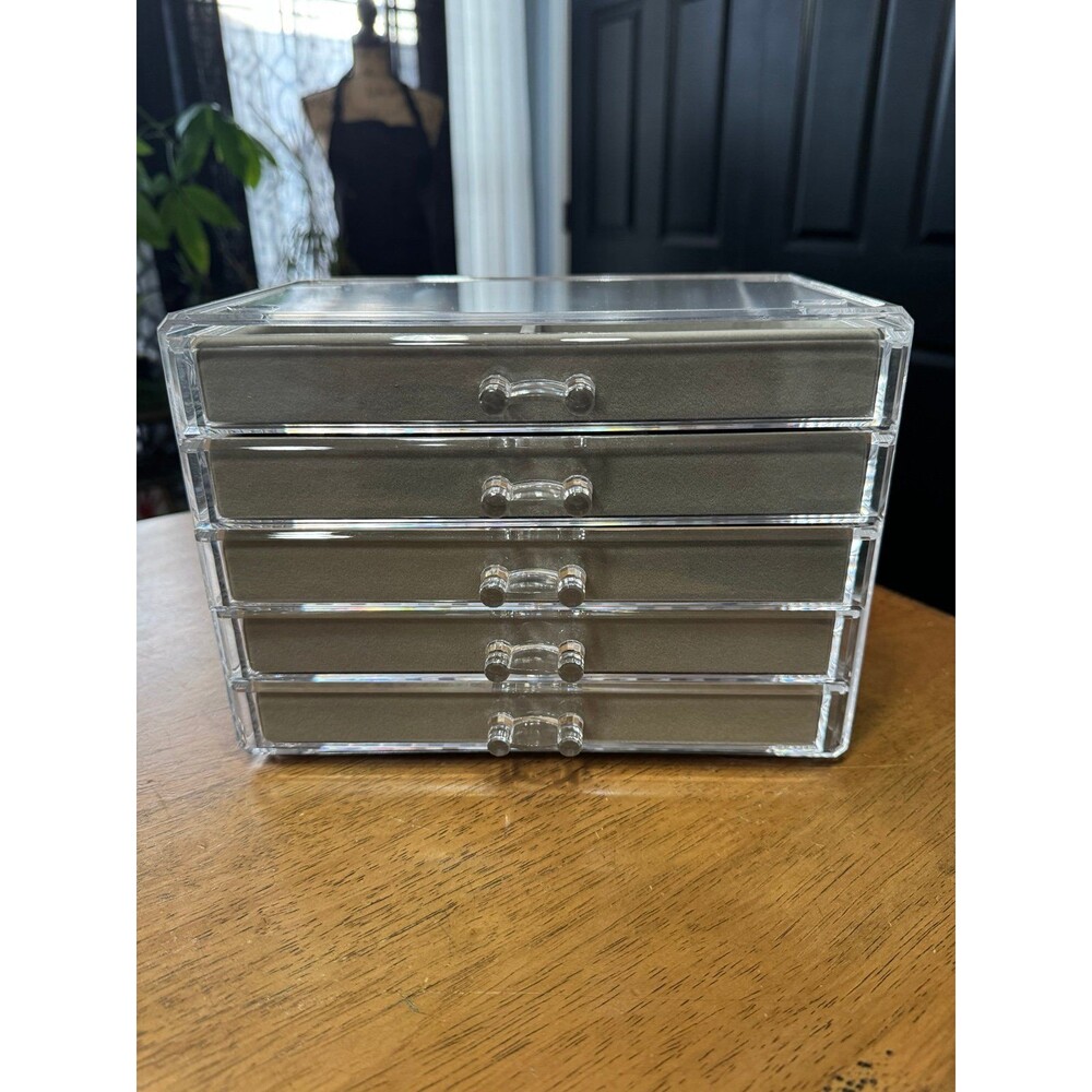 Five-layer Jewelry Organizer Large Jewelry Box Multi-layer Storage - new
